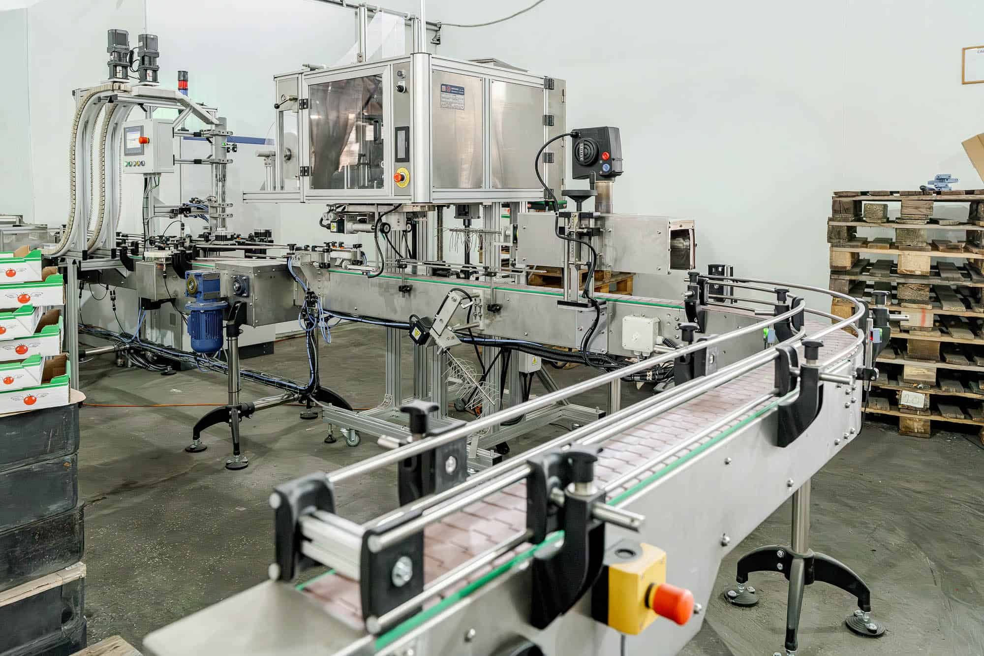Automated packaging & palletizing lines, IESYS, industrial automation