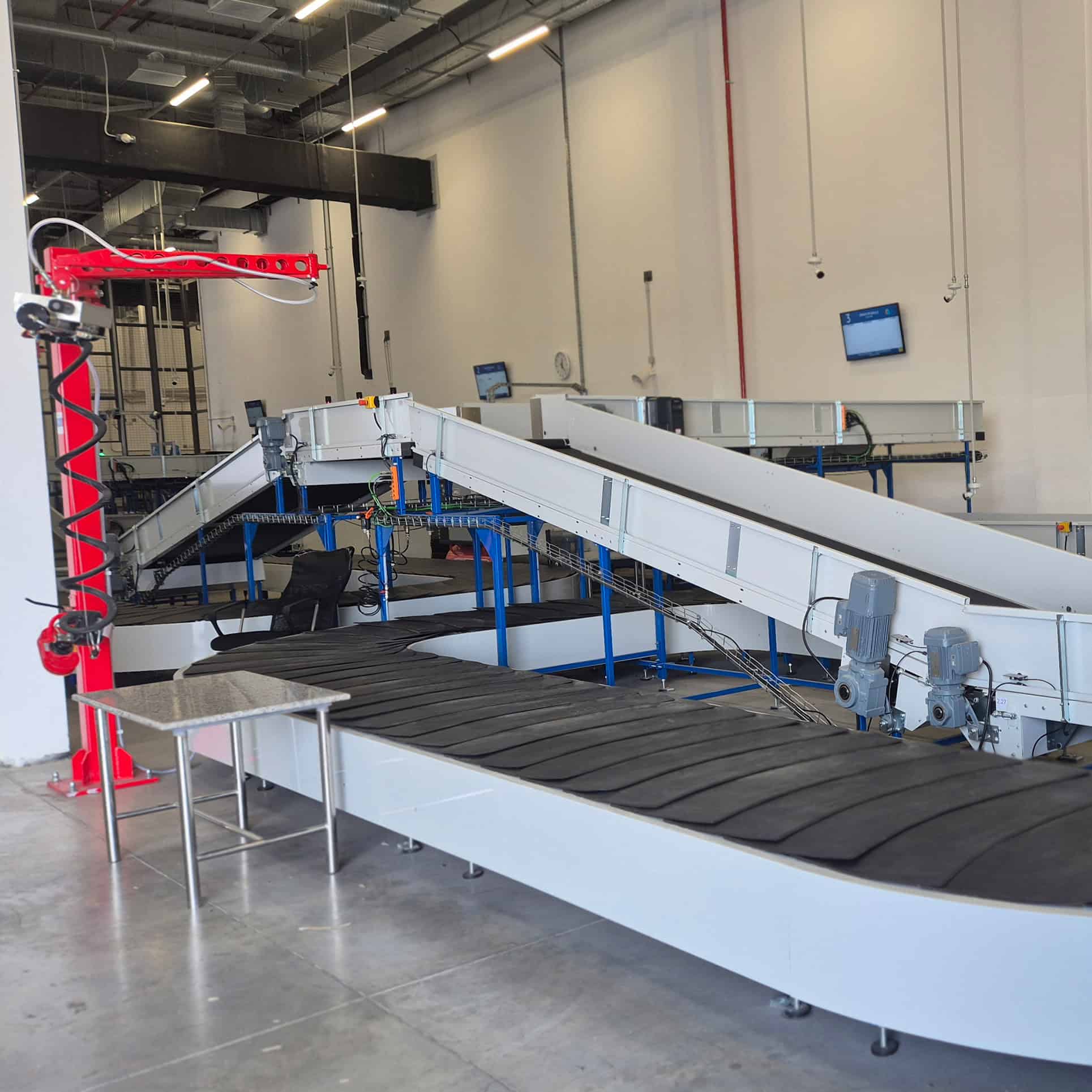 Make-up Systems for Baggage Loading, IESYS