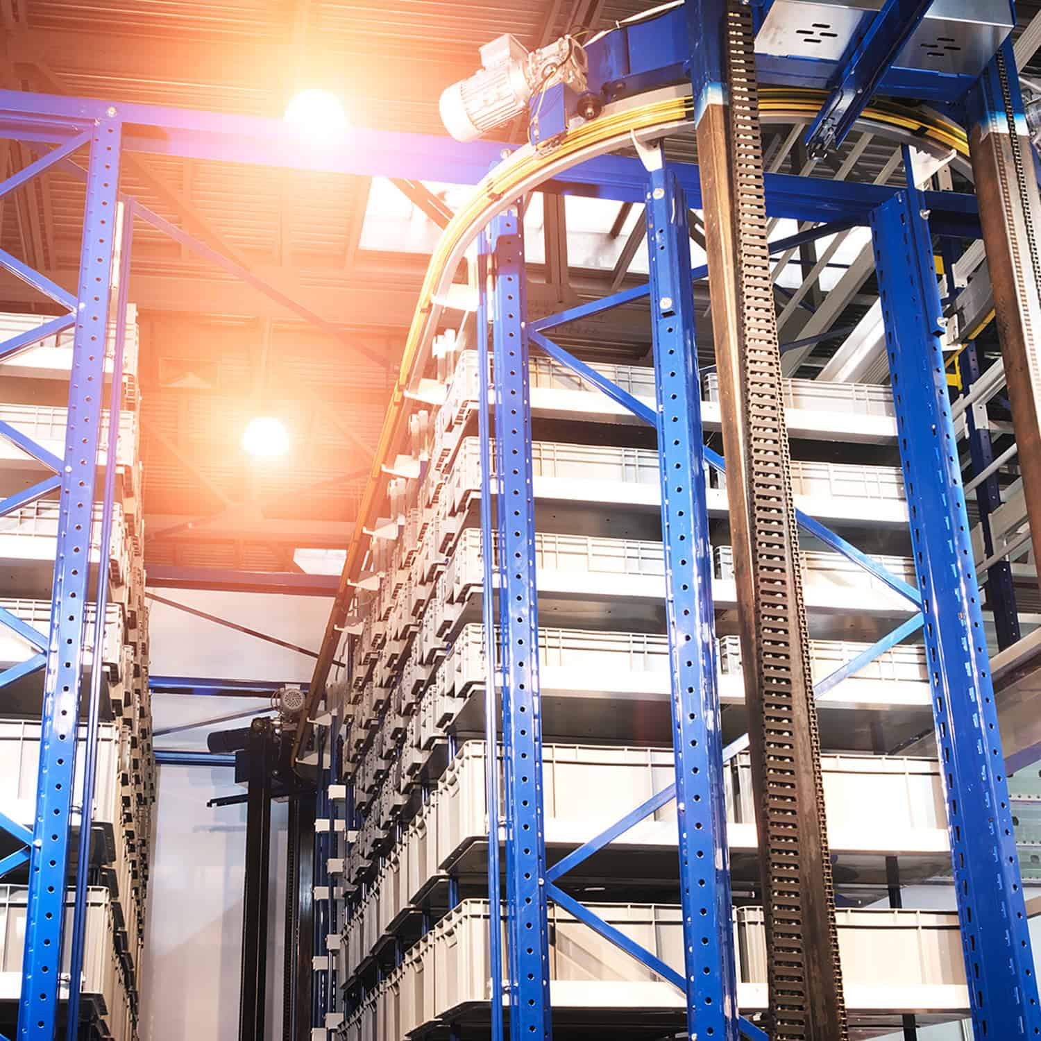 Automated Storage & Retrieval Systems (ASRS), logistics solutions, IESYS, operational optimization